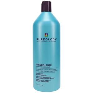 Pureology Strength Cure Shampoo 33.8 oz 1L for Damaged Color Treated Hair Beauty